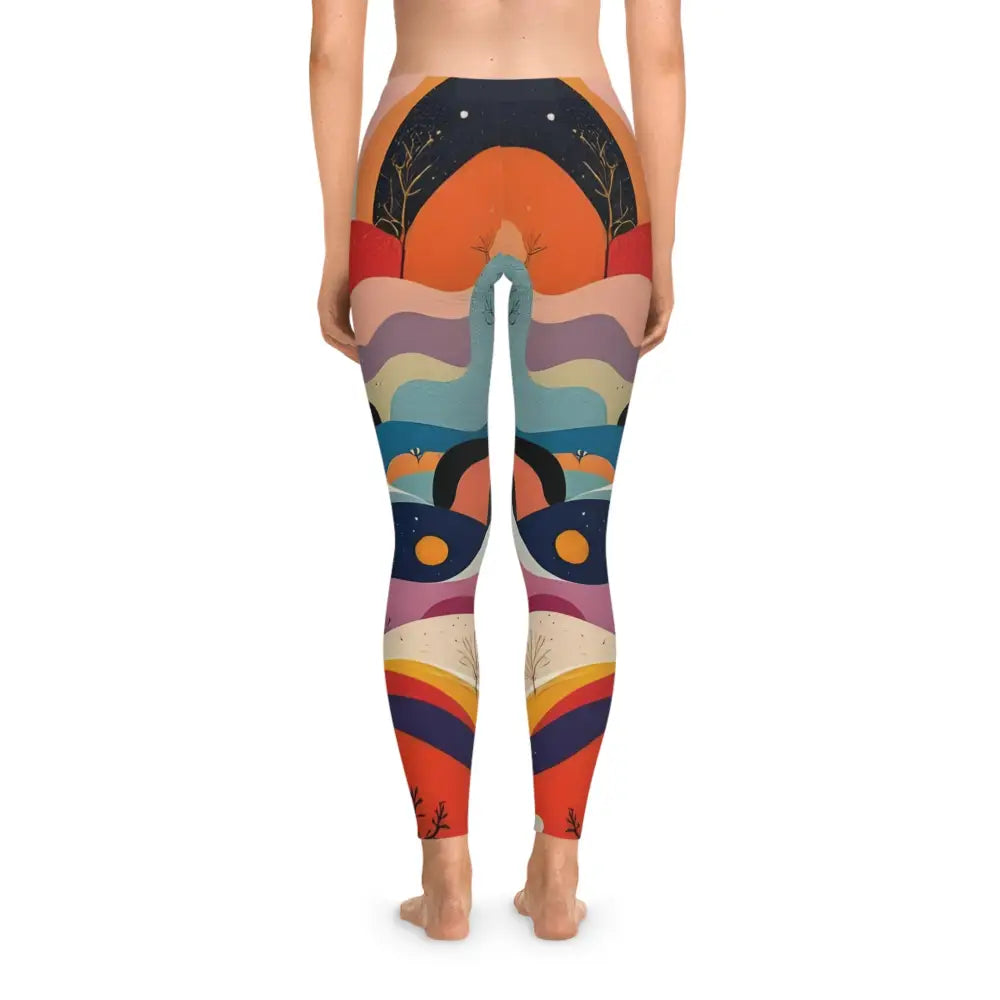Colorful patterned leggings from Flowstate Mirage Women’s AOP Psychedelic Yoga Pants