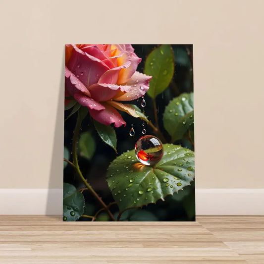 Floral art print framed poster Blush Reverie PixiOnyx Botanical Daydream