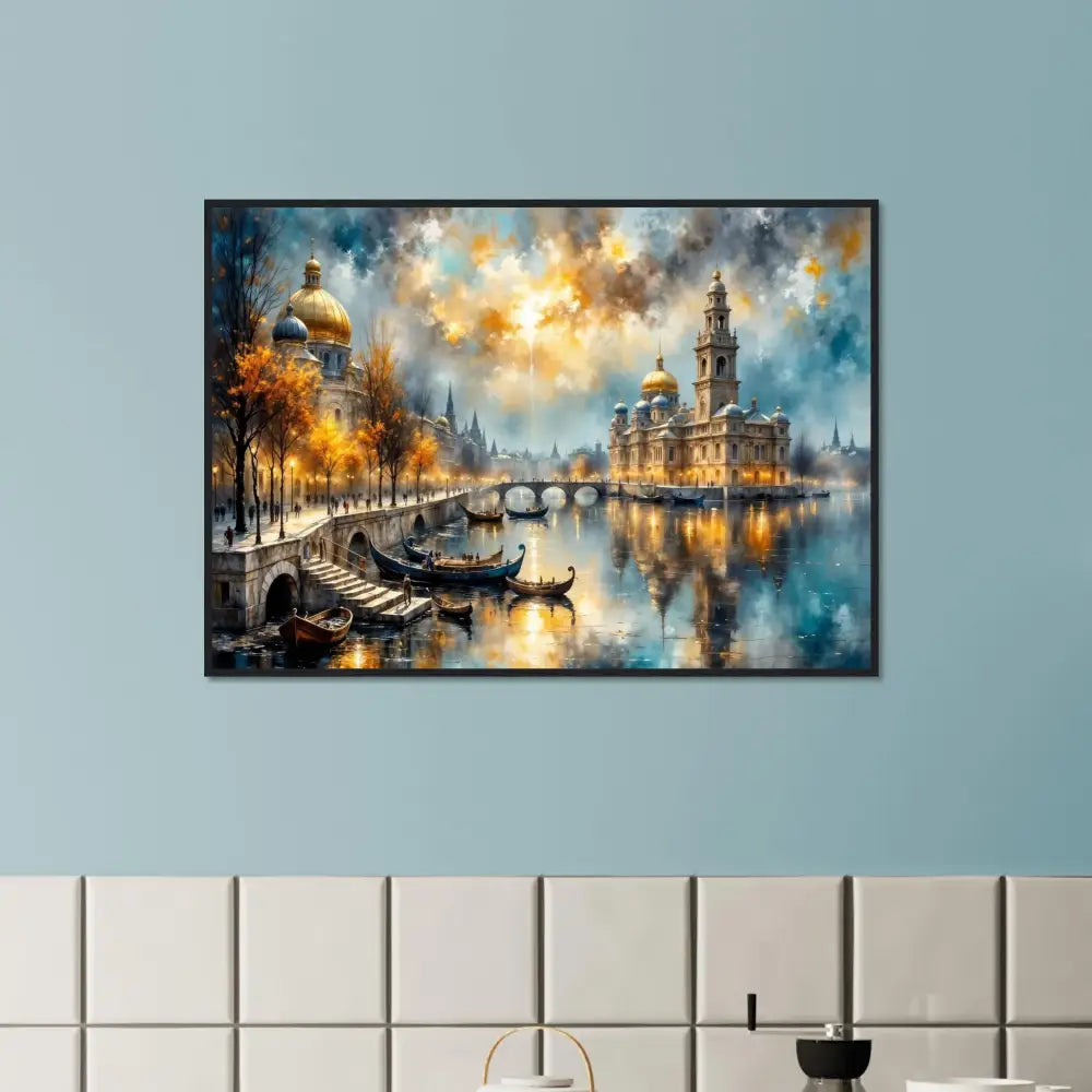 Framed masterpiece turns with archivals matte paper and ultra-rich giclée colors at PixiOnyx Gallery