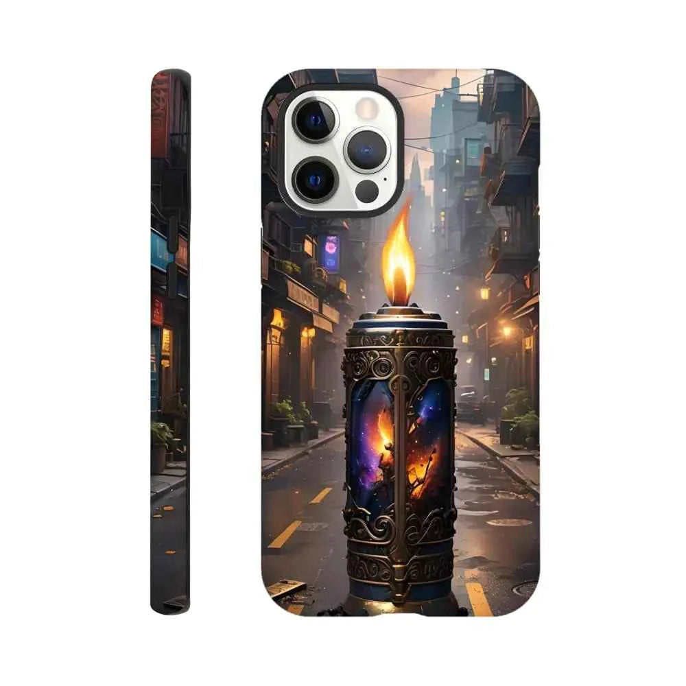 Galactic Flame – iPhone Tough Case | PixiOnyx Protective Edition