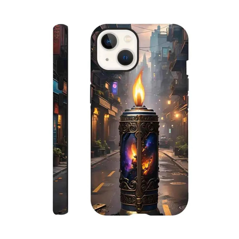 Galactic Flame – iPhone Tough Case | PixiOnyx Protective Edition