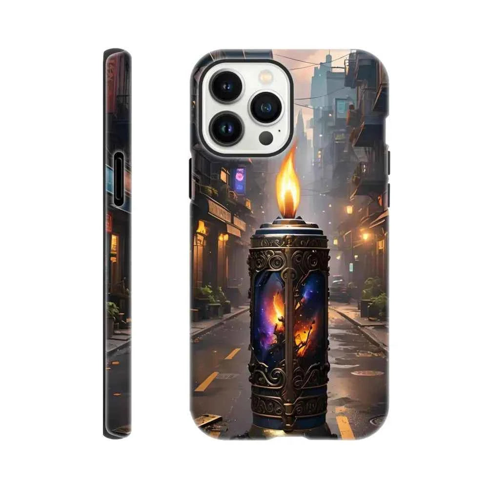 Galactic Flame – iPhone Tough Case | PixiOnyx Protective Edition