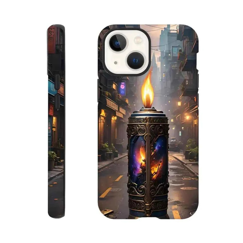 Galactic Flame – iPhone Tough Case | PixiOnyx Protective Edition