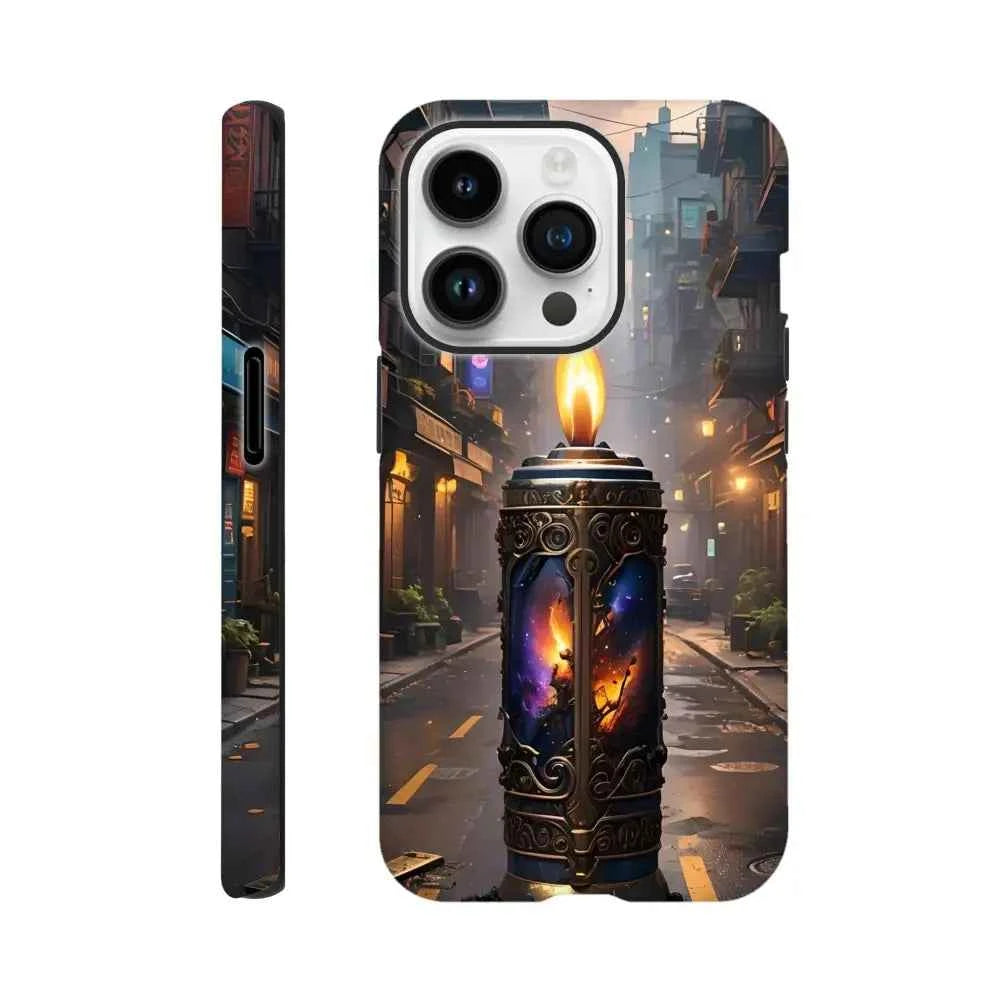 Galactic Flame – iPhone Tough Case | PixiOnyx Protective Edition