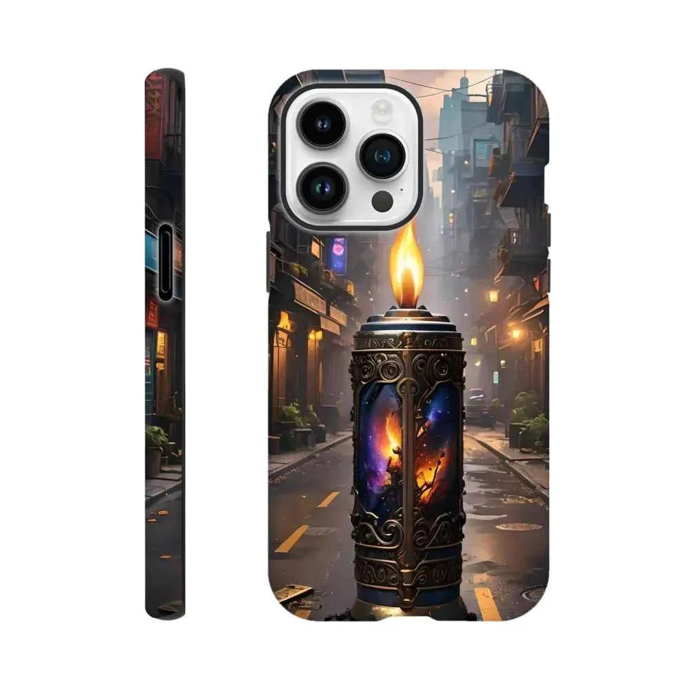 Galactic Flame – iPhone Tough Case | PixiOnyx Protective Edition