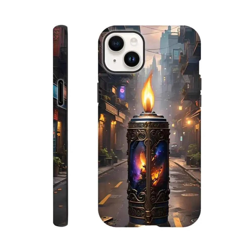 Galactic Flame – iPhone Tough Case | PixiOnyx Protective Edition