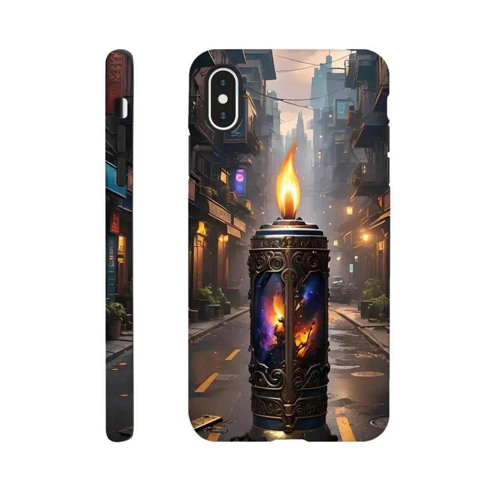 Galactic Flame – iPhone Tough Case | PixiOnyx Protective Edition