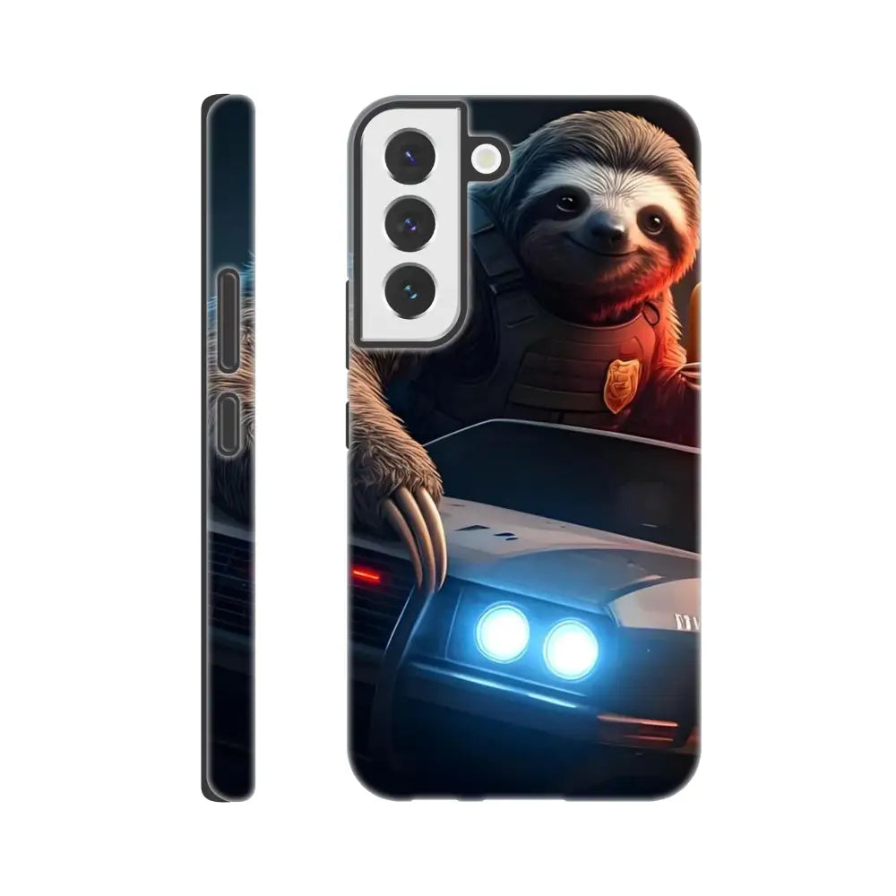 Sloth police phone case for Samsung Hotdog Tough Case PixiOnyx Slothcore Defense