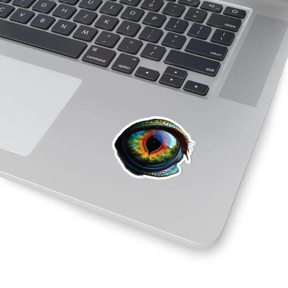 Colorful reptile eye sticker from PixiOnyx Chromatic Gaze Series for decorative use