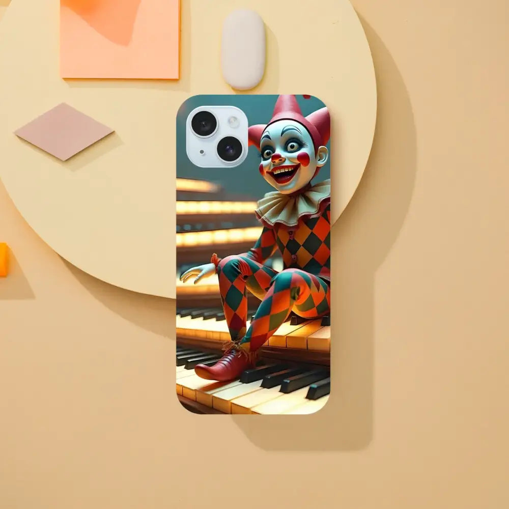Clown-themed iPhone case for Marionette iPhone Case The Puppets Prelude PixiOnyx Tough Shell