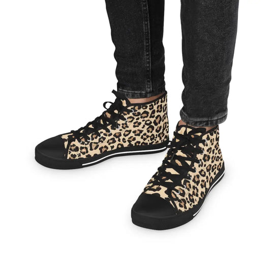Leopard print high-top sneakers from PixiOnyx Wild Mirage collection