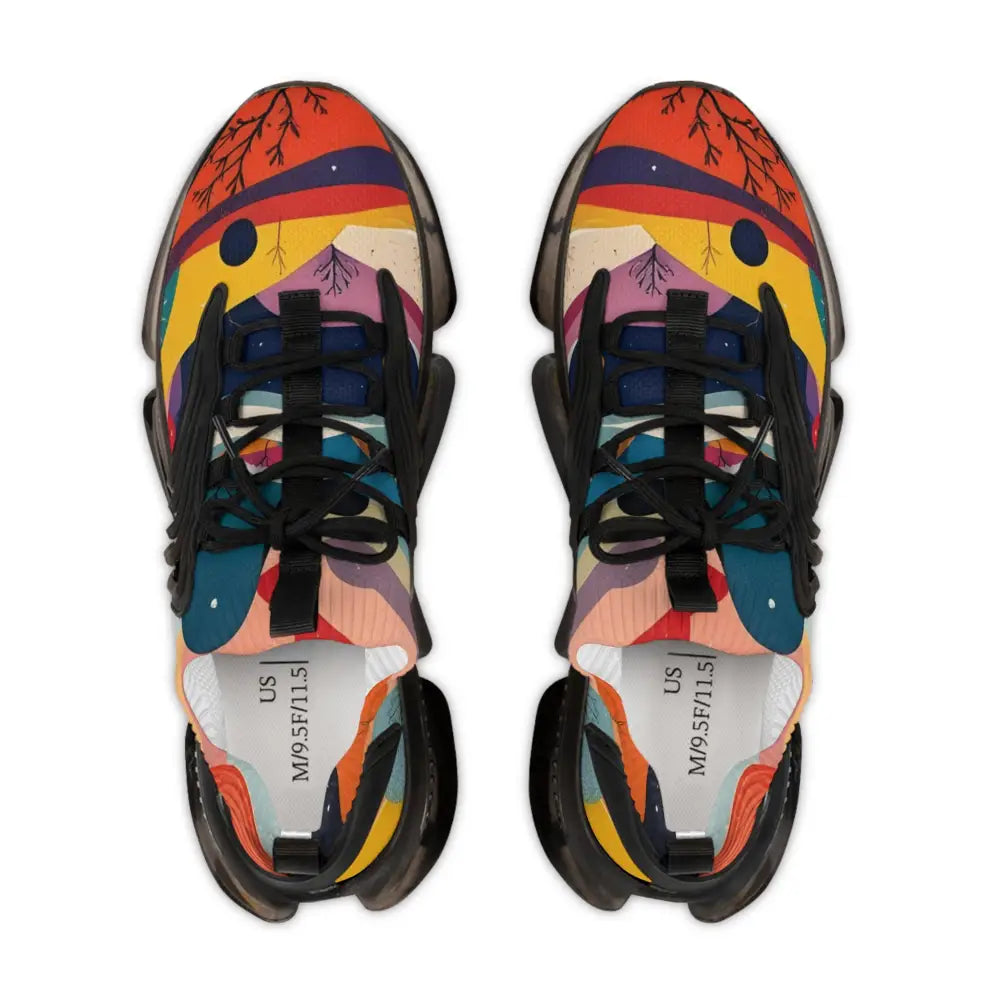 Pair of colorful athletic shoes from Men’s Mesh Sneakers Flowstate Mirage collection