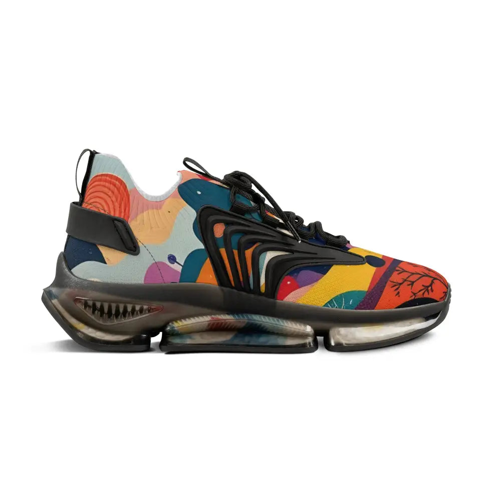Colorful patterned athletic shoe from Men’s Mesh Sneakers Flowstate Mirage collection