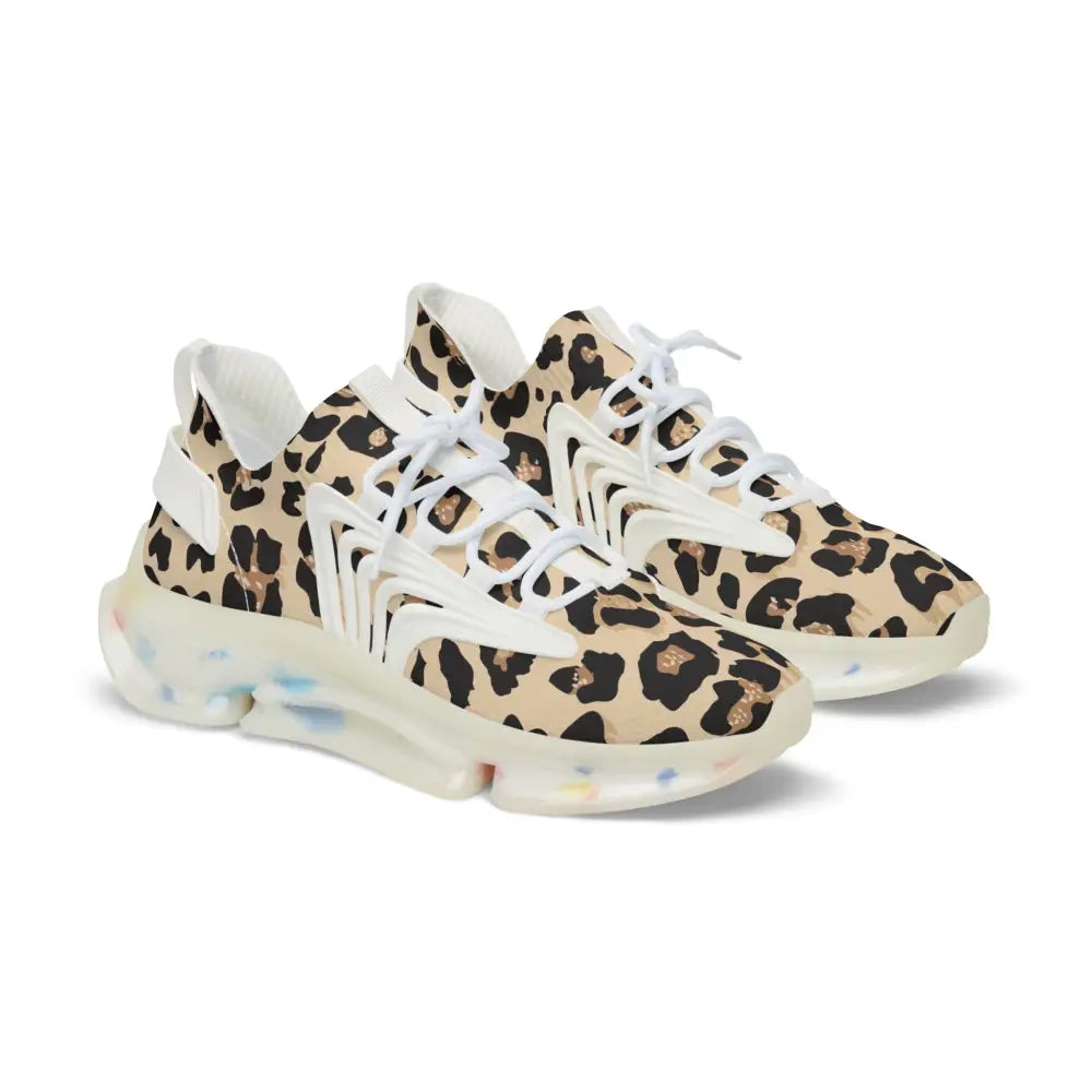 Leopard print athletic shoes from Men’s Sneakers Leopard Luxe Run PixiOnyx Streetstride Edition