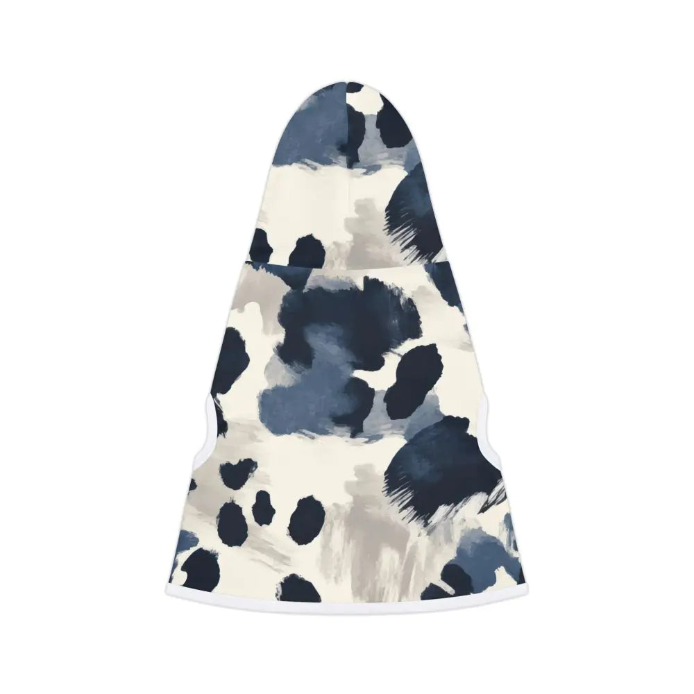 Blue and beige patterned golf club cover from Pet Hoodie Navy Splash Pattern PixiOnyx Bold Petwear