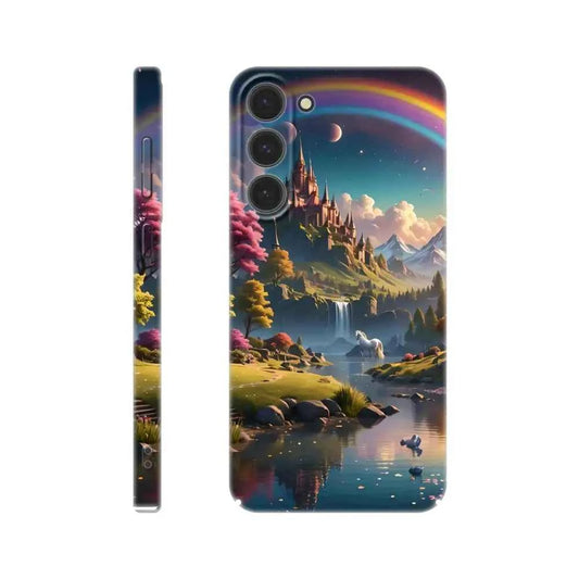 Realm of the Rainbow Crown – Slim Samsung Fantasy Case | PixiOnyx