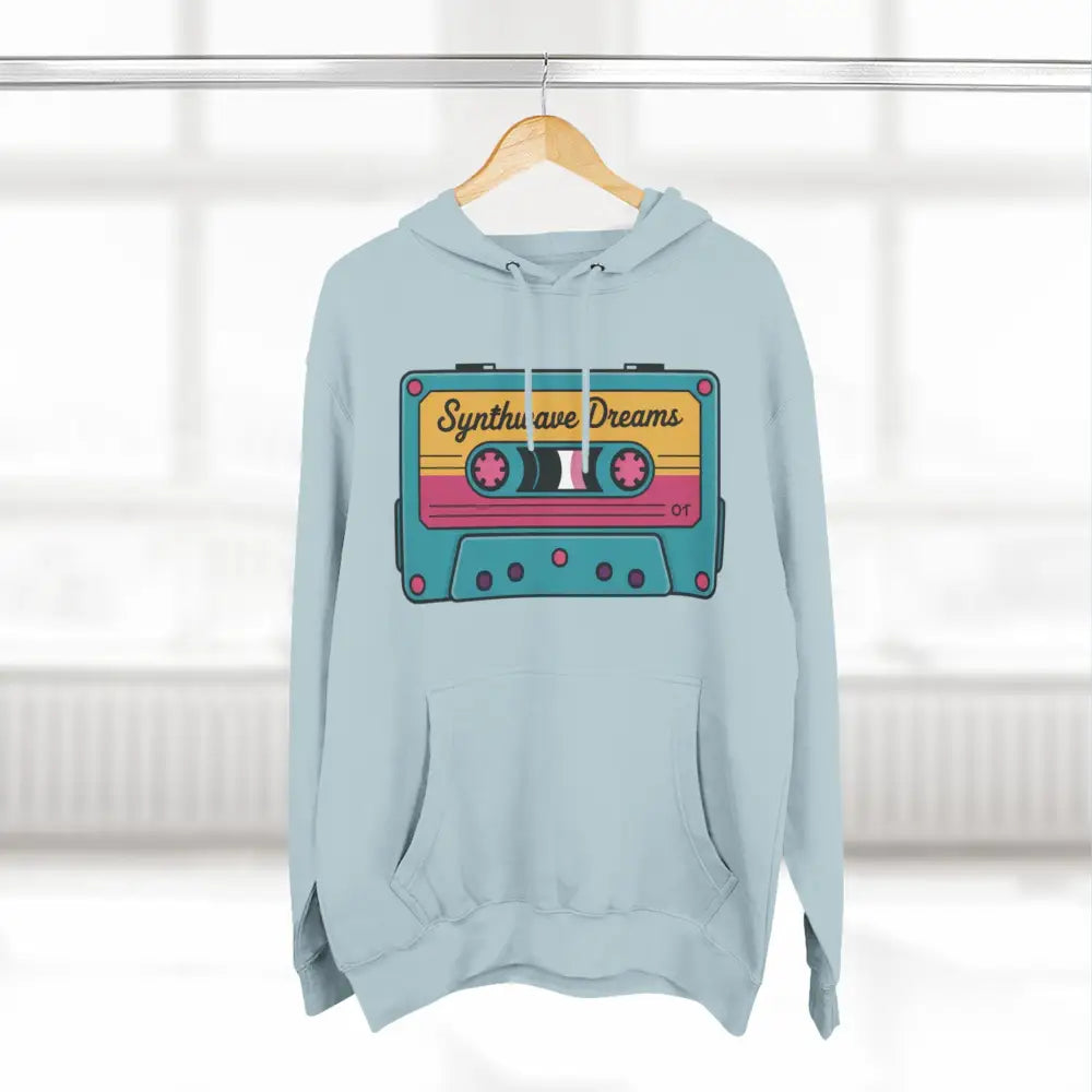 Retro Synthwave Unisex Hoodie Vintage Music 80s Inspired Fleece Sweatshirt Casual Streetwear Cozy Gift for Lovers