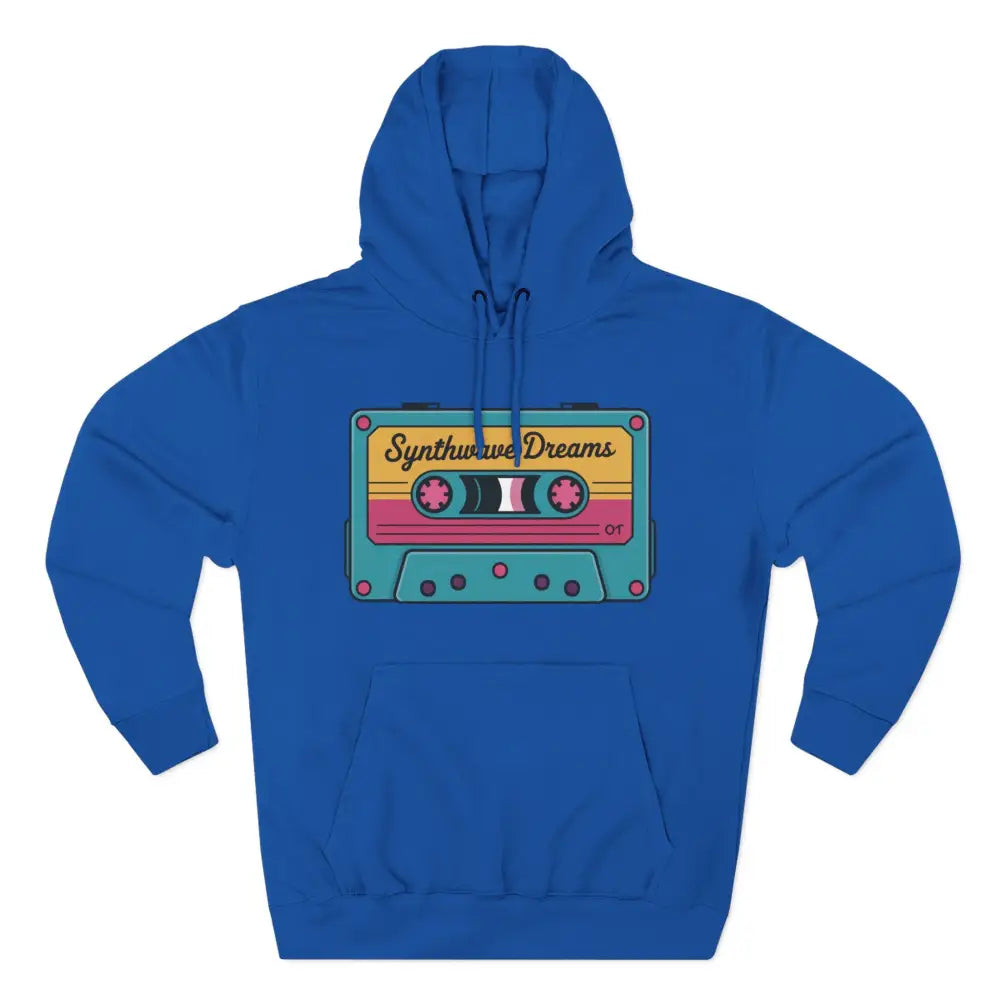 Retro Synthwave Unisex Hoodie Vintage Music 80s Inspired Fleece Sweatshirt Casual Streetwear Cozy Gift for Lovers S