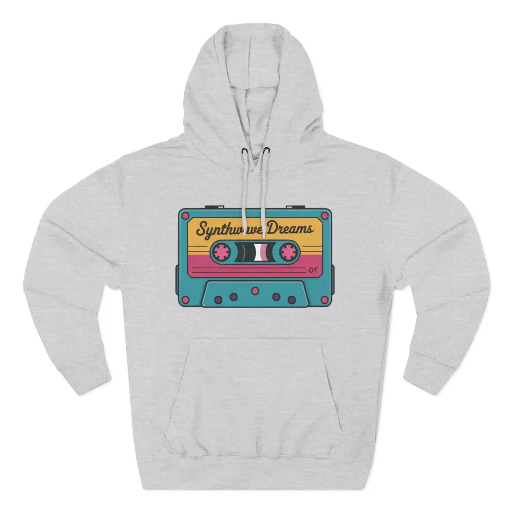 Retro Synthwave Unisex Hoodie Vintage Music 80s Inspired Fleece Sweatshirt Casual Streetwear Cozy Gift for Lovers XS