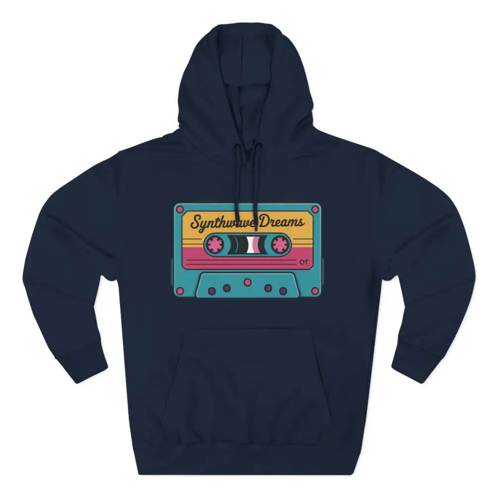 Retro Synthwave Unisex Hoodie Vintage Music 80s Inspired Fleece Sweatshirt Casual Streetwear Cozy Gift for Lovers XS