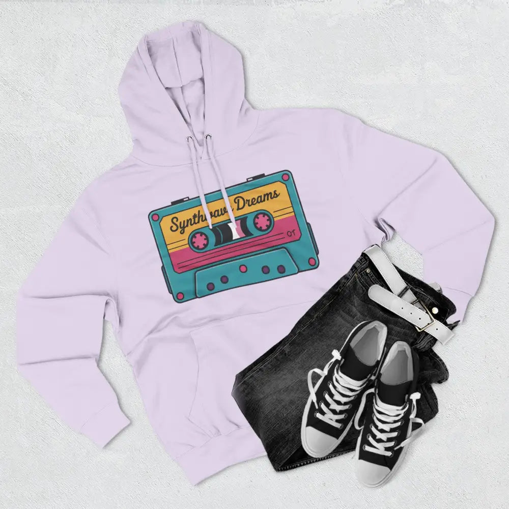 Retro Synthwave Unisex Hoodie Vintage Music 80s Inspired Fleece Sweatshirt Casual Streetwear Cozy Gift for Lovers