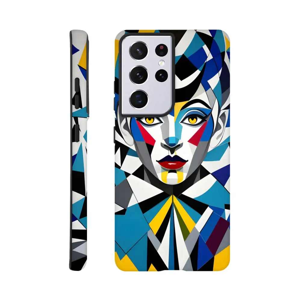 Artistic Samsung Tough Case with Fragmented Muse design from PixiOnyx Artistic Armor