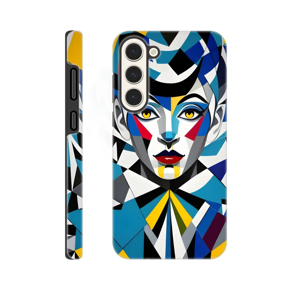 Samsung Tough Case Fragmented Muse PixiOnyx Artistic Armor phone case with artistic design