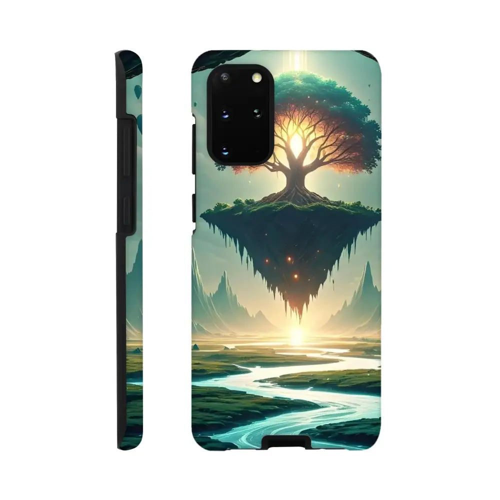Fantasy tree phone case for Samsung Tough Case from Sanctuary of the Skyroot by PixiOnyx