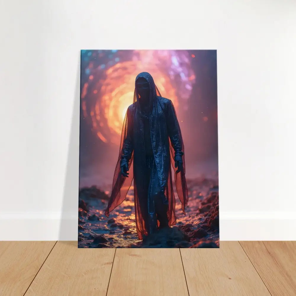 Framed fantasy art print Shadowwalker Canvas through the Rift PixiOnyx Wall Art