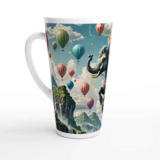 Skybound Majesty – 17oz Latte Mug | PixiOnyx