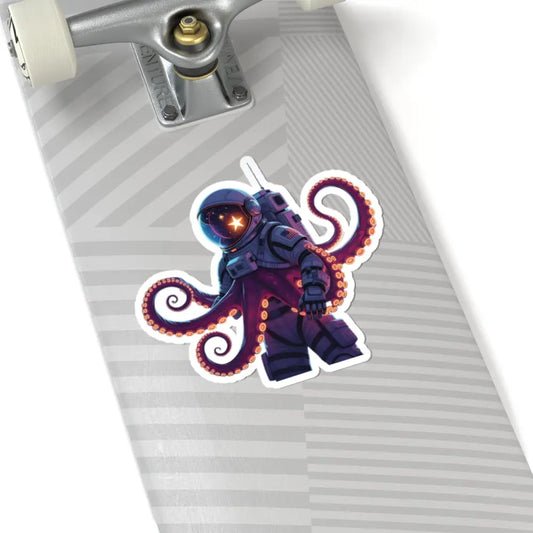 Astronaut Octopus Kiss-Cut Vinyl Sticker for Space Octonaut PixiOnyx Sci-Fi Decal