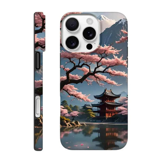 Temple Blossom Serenity – iPhone Tough Case | PixiOnyx
