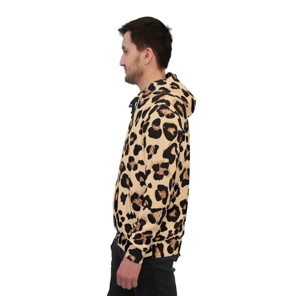 Unisex Leopard Print Hooded Sweatshirt from PixiOnyx Statementwear Street Fit
