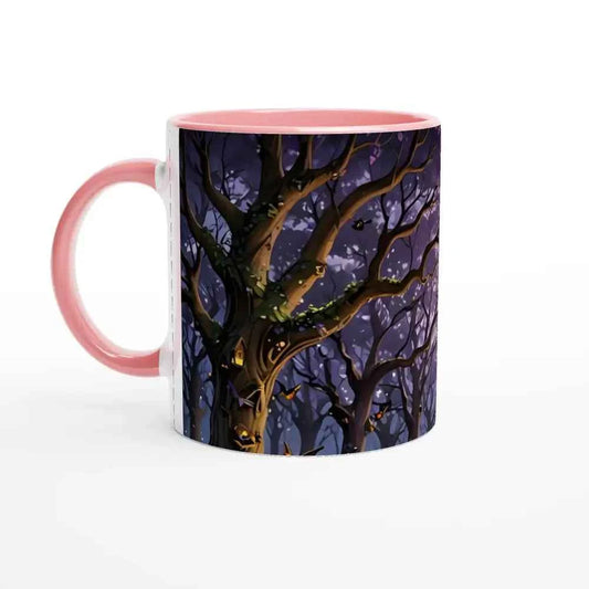 Enchanted Forest Mug – 11oz Ceramic Mug with Color Inside | PixiOnyx