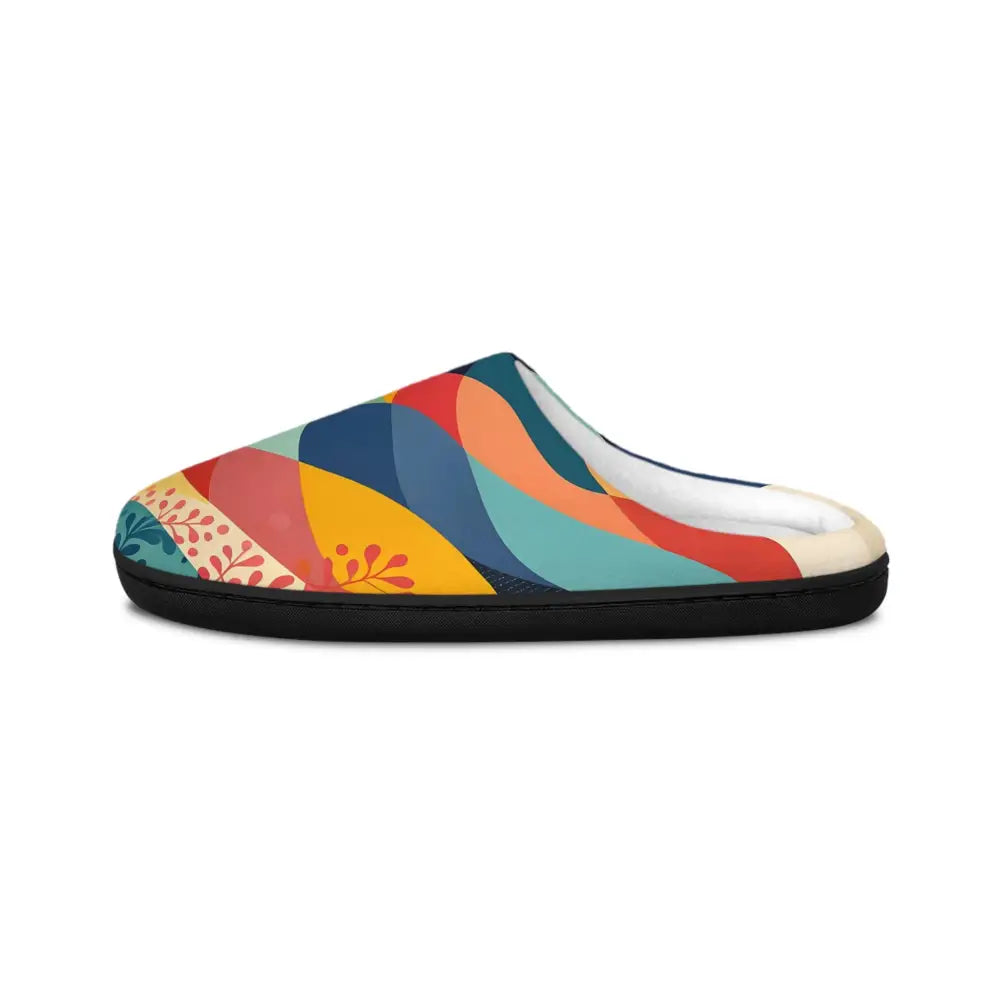 Colorful patterned slipper from Women’s Indoor Slippers Sunset Grove PixiOnyx Comfortcore Housewear