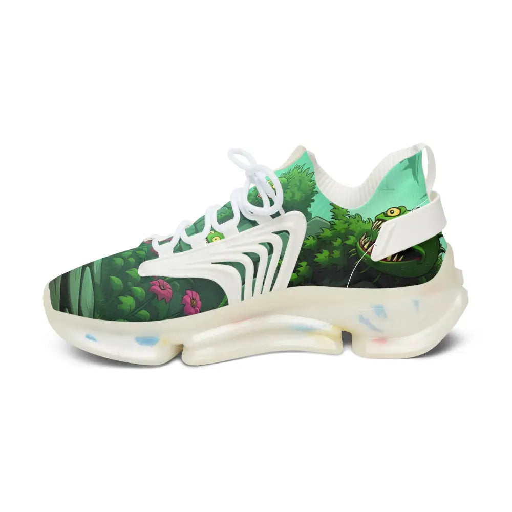 Cartoon swamp monster sneaker for Women’s Mesh Sneakers Grinvine Grove Ecocore Street Fusion