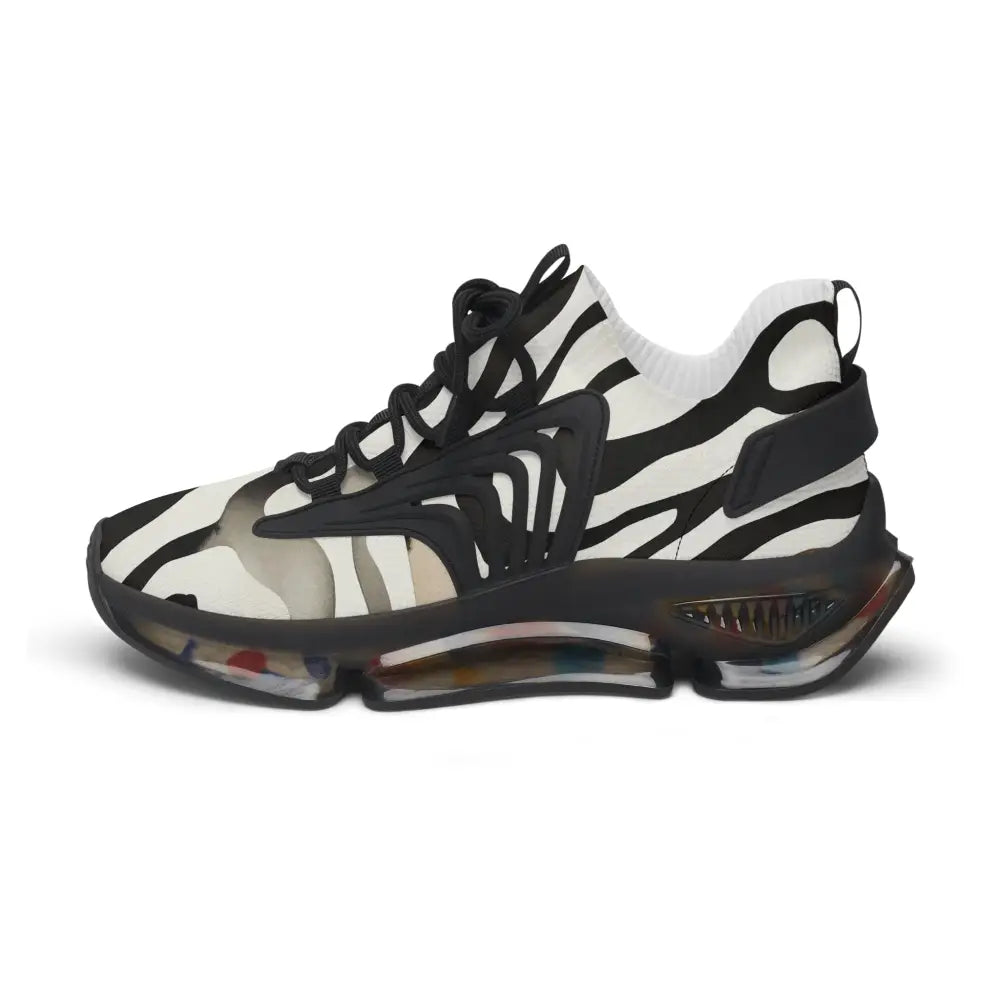 Women’s Zebra-Striped Athletic Shoe from Nightstripe Pulse PixiOnyx Monochrome Series